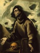 El Greco, El Greco. Saint Francis Receiving the Stigmata